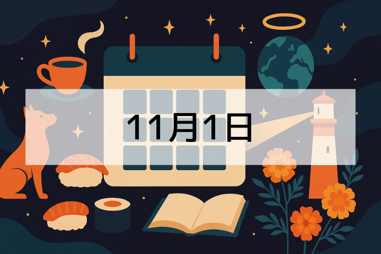 11月1日はなんの日？日本・世界の記念日一覧【2025年最新版】