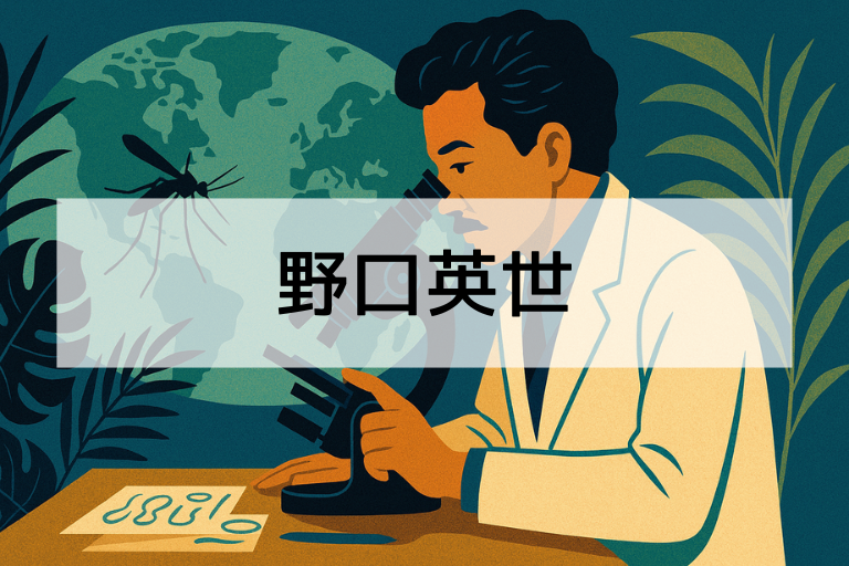 野口英世は何をした人？子どもでも分かる簡単なまとめ
