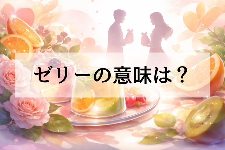 バレンタインに渡すゼリーは意味はある？「好き」のサイン説・無難説を徹底解説